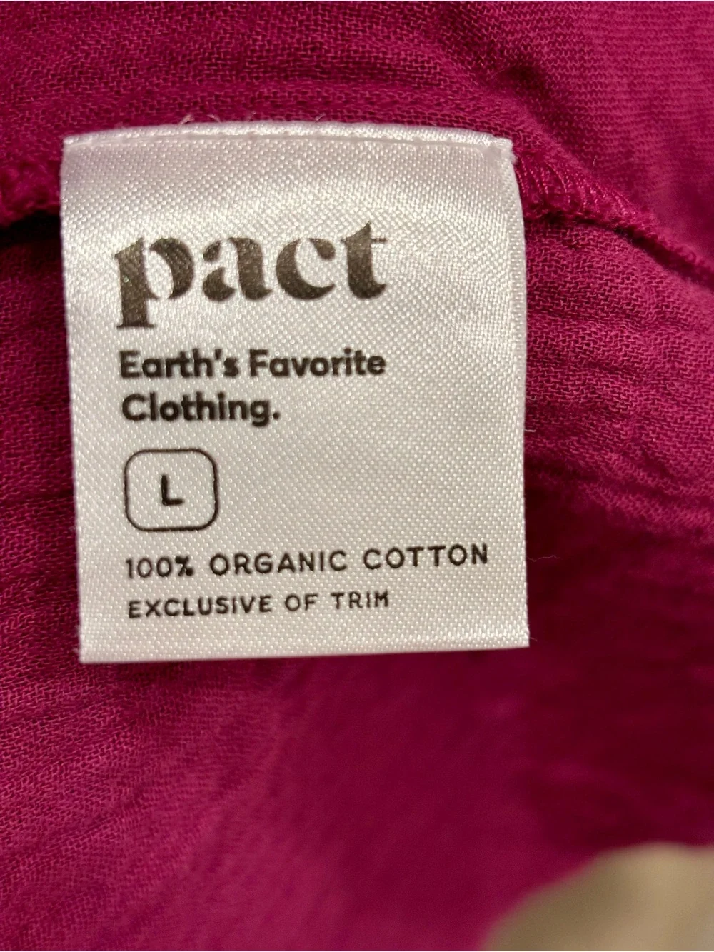 Pact Magenta Tiered Midi Dress